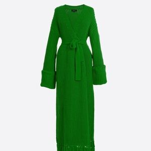 Hanifa Miya Knit Cardigan Dress